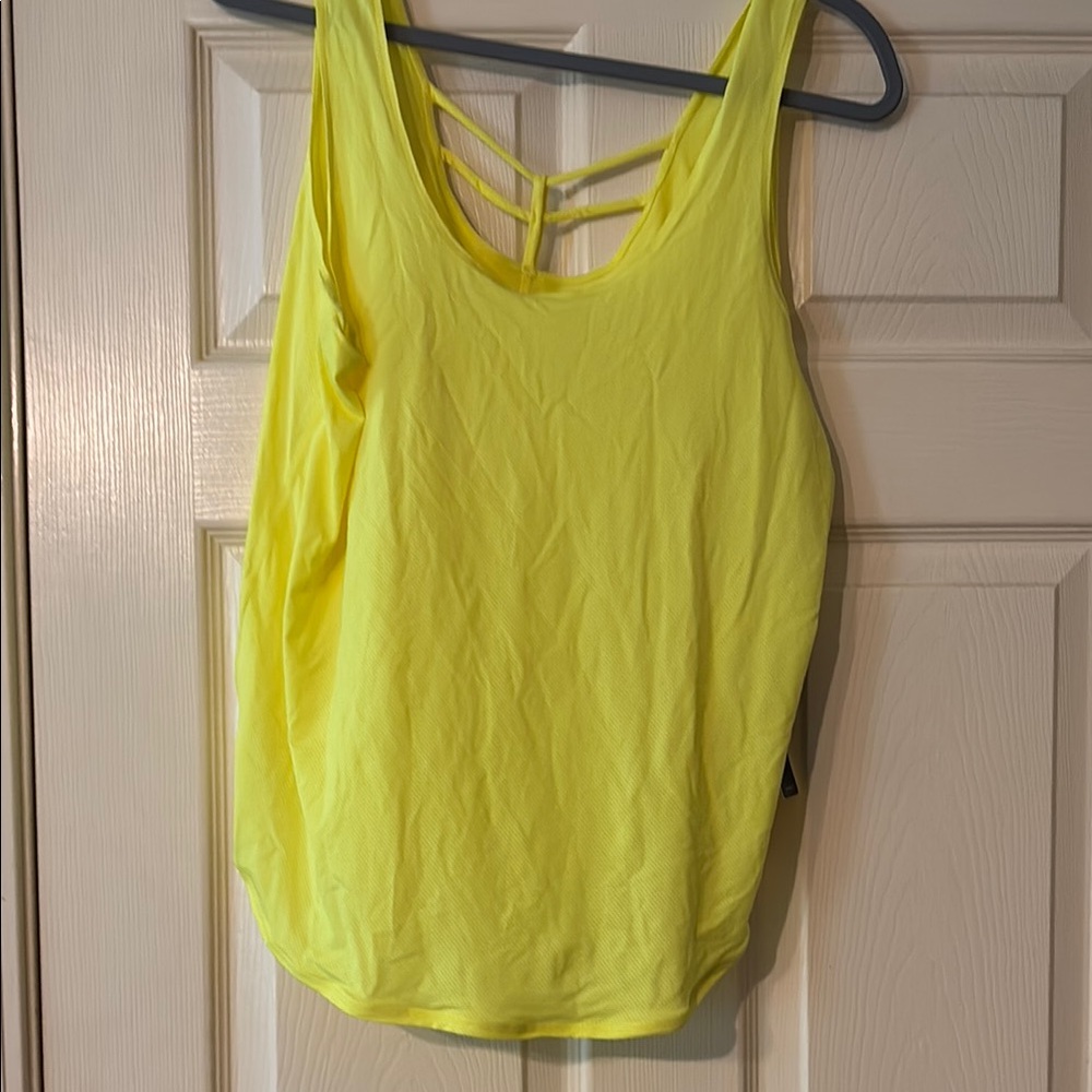Yellow Sleeveless Women's Top